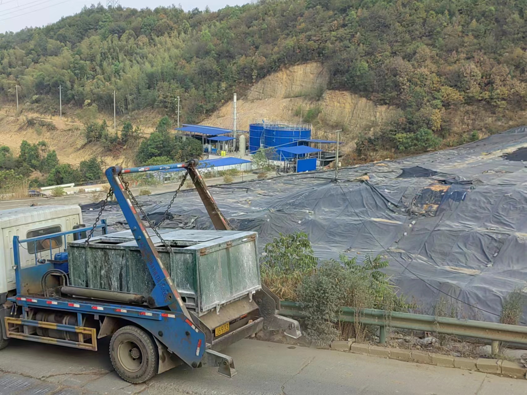 某某市垃圾填埋場垃圾滲濾液處理能力60噸項